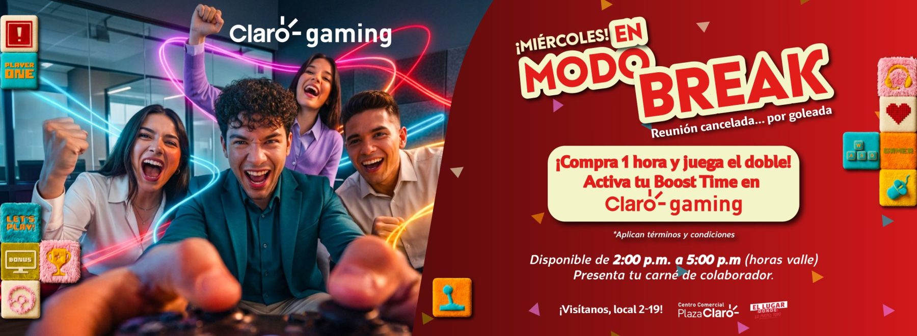CLARO GAMING - MODO BREAK_BANNER WEB